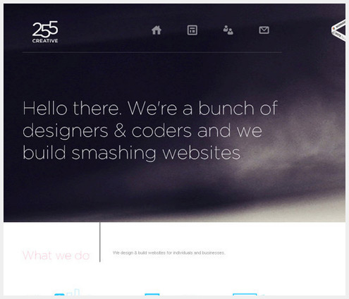 45个HTML5网站设计实例