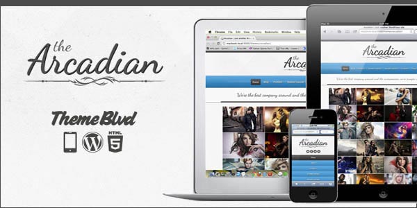 The Arcadian Responsive WordPress Theme